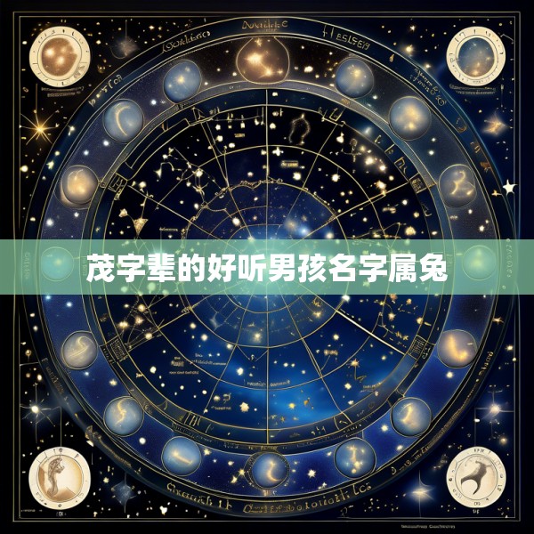 茂字辈的好听男孩名字属兔