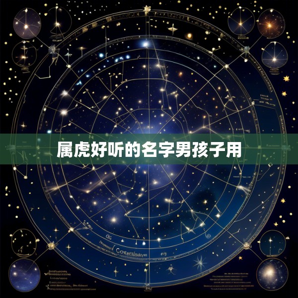 属虎好听的名字男孩子用