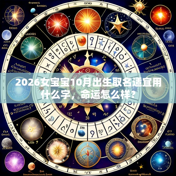 2026女宝宝10月出生取名适宜用什么字，命运怎么样？