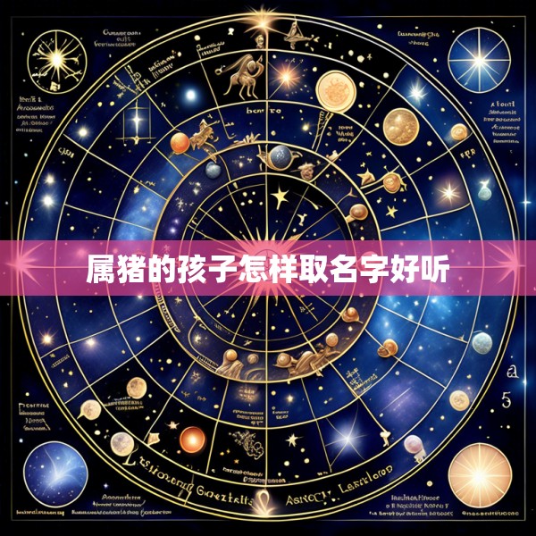 属猪的孩子怎样取名字好听