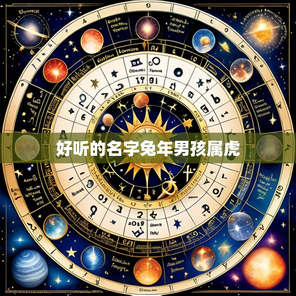 好听的名字兔年男孩属虎