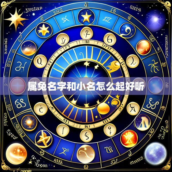 属兔名字和小名怎么起好听