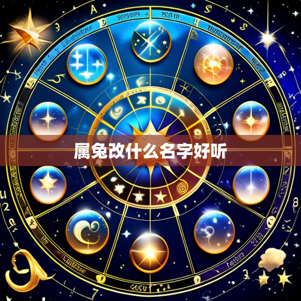 属兔改什么名字好听