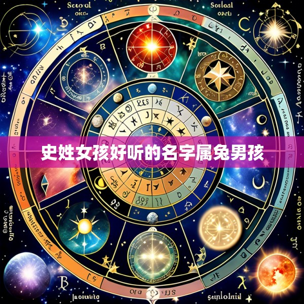 史姓女孩好听的名字属兔男孩