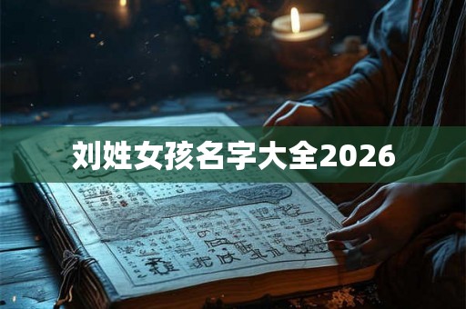 刘姓女孩名字大全2026