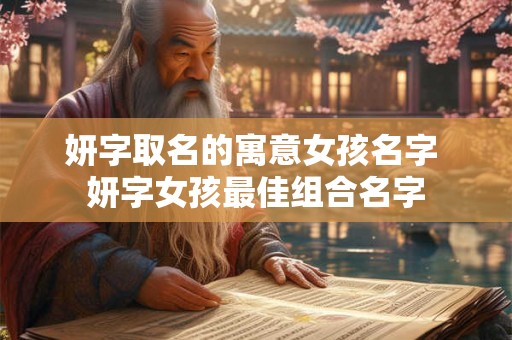 妍字取名的寓意女孩名字 妍字女孩最佳组合名字
