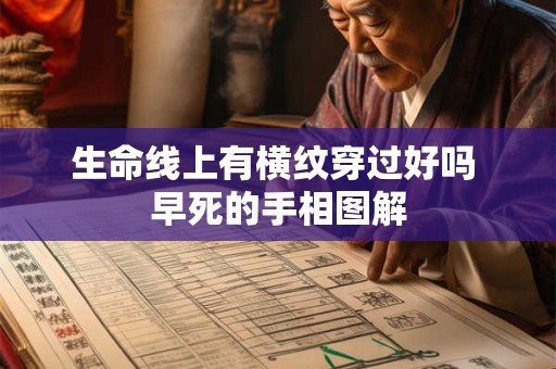 生命线上有横纹穿过好吗 早死的手相图解