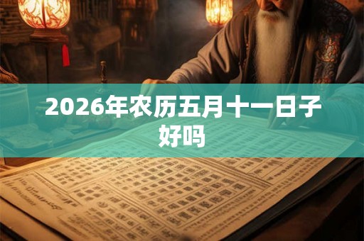 2026年农历五月十一日子好吗