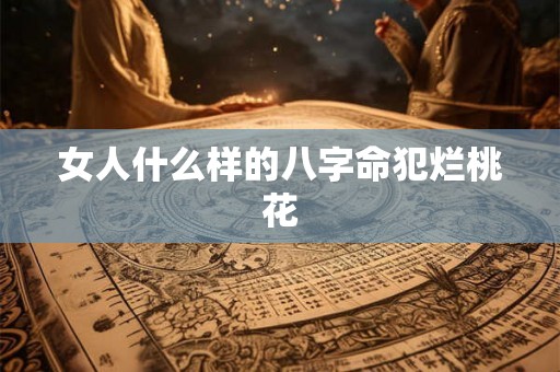 女人什么样的八字命犯烂桃花