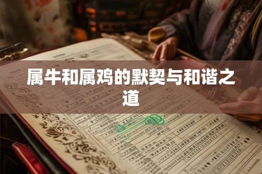 属牛和属鸡的默契与和谐之道