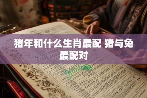 猪年和什么生肖最配 猪与兔最配对 猪年和什么生肖最配 猪与兔最配对