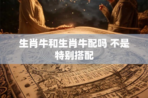 生肖牛和生肖牛配吗 不是特别搭配