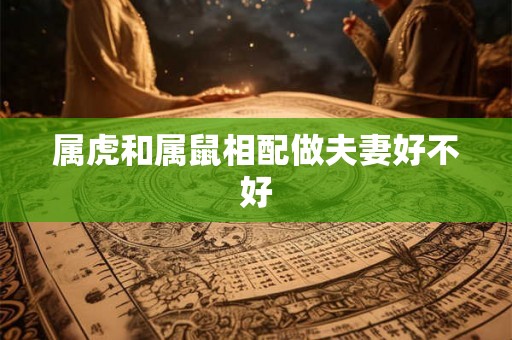 属虎和属鼠相配做夫妻好不好 属虎和属鼠相配做夫妻好不好