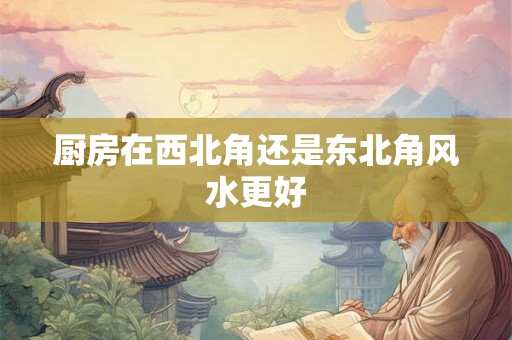 厨房在西北角还是东北角风水更好 厨房在西北角还是东北角风水更好